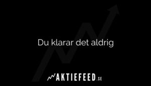 Du klarar det aldrig