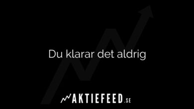 Du klarar det aldrig