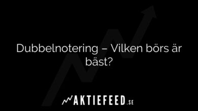 Dubbelnotering – Vilken börs är bäst?