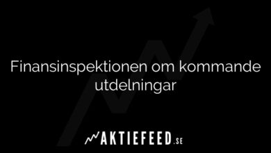 Finansinspektionen om kommande utdelningar