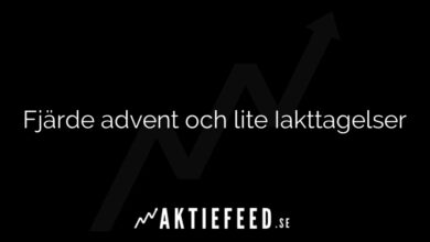 Fjärde advent och lite Iakttagelser