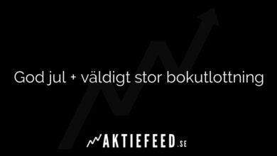 God jul + väldigt stor bokutlottning