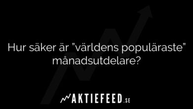 Hur säker är ”världens populäraste” månadsutdelare?