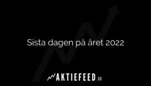 Sista dagen på året 2022