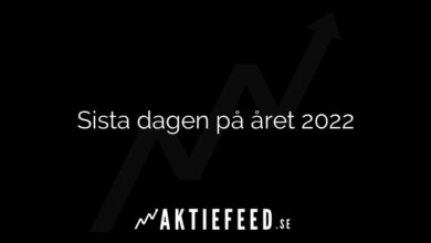 Sista dagen på året 2022