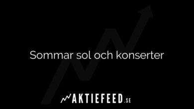 Sommar sol och konserter