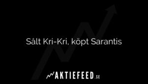 Sålt Kri-Kri, köpt Sarantis