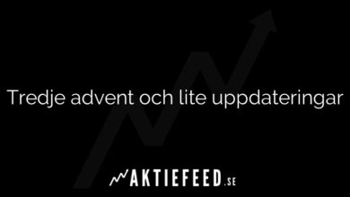 Tredje advent och lite uppdateringar