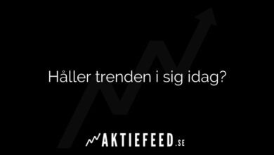 Håller trenden i sig idag?